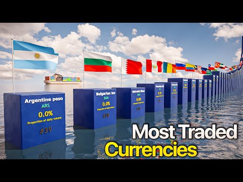 Most Traded Currencies in the World (2024) - 3D COMPARISON