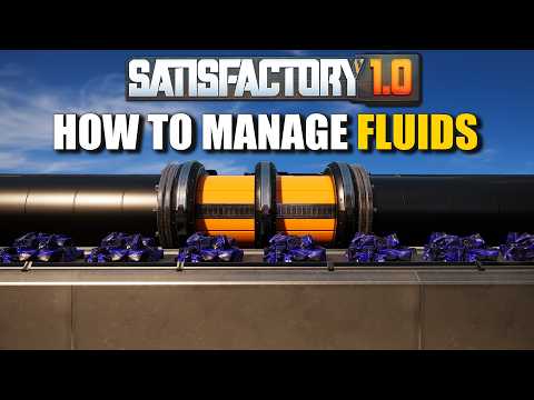 Managing Liquids and By-products in Satisfactory 1.0