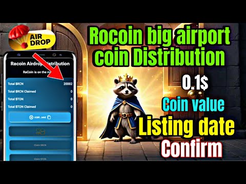 racoin airdrop | racoin airdrop distribution | rocoin airdrop & listing date