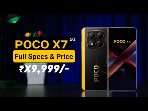 POCO X7 5G Full Specs & Price Out | Poco X7 Launch Date in India