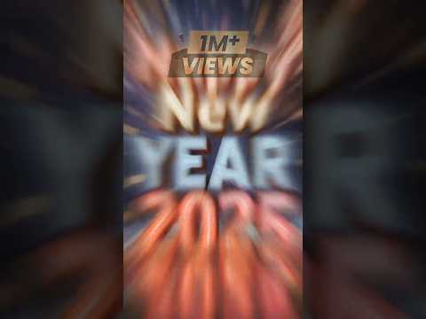 HAPPY NEW YEAR 2025 SHORT VIDEO #happynewyear #youtubeshorts #trending #2025