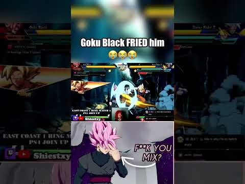 Goku Black DBFZ mix is SILLY #dbfz #fighterz #shorts