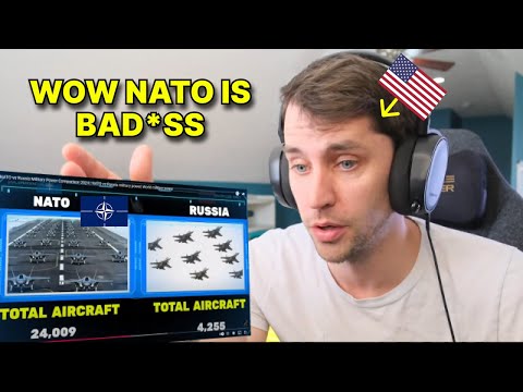 American reacts to the Power of NATO military VS Russian military