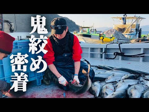 【特別配信】鬼絞めで噂の魚屋が何をしてるのか出張に密着した。鬼締め全国発送。