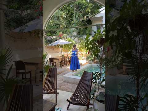 Most amazing airbnb in Mexico - Merida, Yucatan #mexico #airbnb