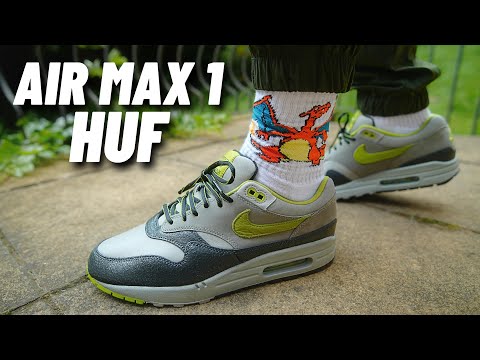 A CLASSIC RETURNS! Air Max 1 HUF "Pear Green" Review