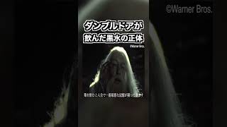 分霊箱を手に入れる為ダンブルドアが飲んだ黒い水の正体#ハリーポッター #harrypotter