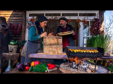 Cooking Asp Fish 🐟 on a Stone Grill 🪨🔥 | Outdoor Recipe 🌿