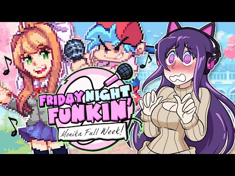 FRIDAY NIGHT FUNKIN' MODS | YURI VS MONIKA?! 💦 | PART 1