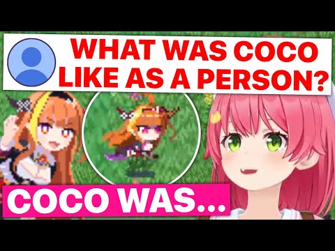 Miko Talks About Coco (Sakura Miko / Hololive) [Eng Subs]