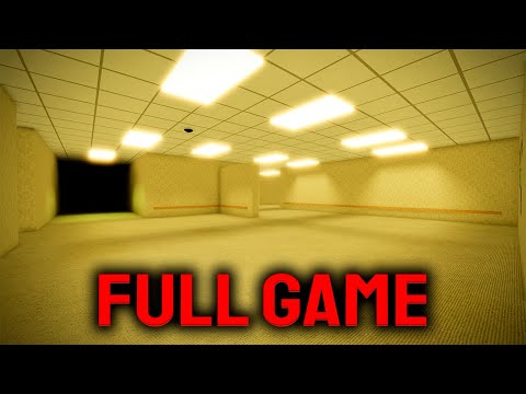 The True Backrooms Gameplay Walkthrough Full Game (Roblox)