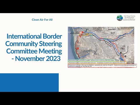 International Border Community Steering Committee Meeting 11.15.23