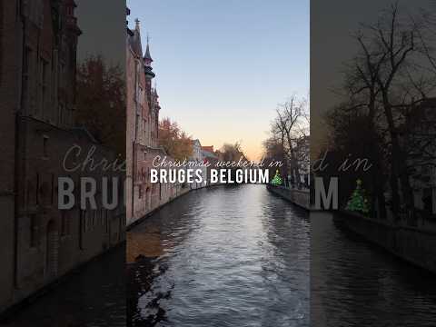 Come with me to the Bruges, Belgium Christmas Markets 🎄✨❄️#christmasmarket #bruges #belgium