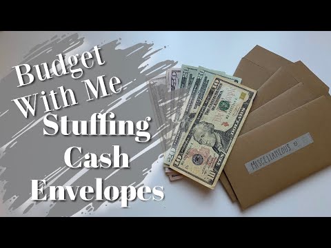 Budget With Me - STUFFING CASH ENVELOPES | Variable Expenses + Real Numbers - Dave Ramsey Inspired