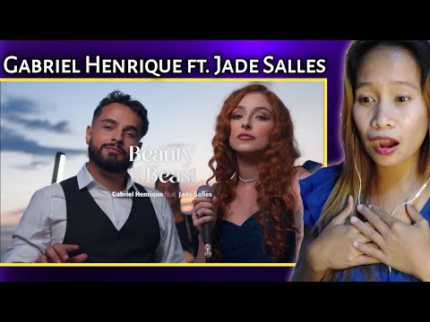 Gabriel Henrique - Beauty and the Beast ft. Jade Salles | Reaction