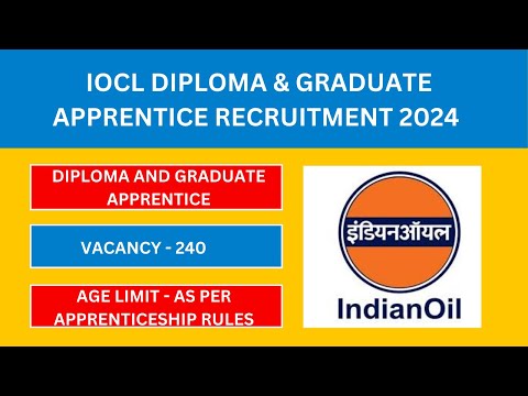 IOCL Notification 2024 | IOCL Vacancy, Salary, Eligibility 2024| Latest Government Jobs 2024