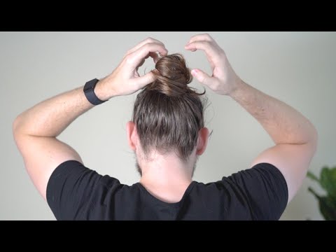 How To Tie A THICK MESSY BUN (Detailed Man Bun Tutorial)