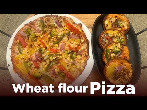 Wheat Flour Pizza Recipe/ Liquid Dough Pizza Recipe