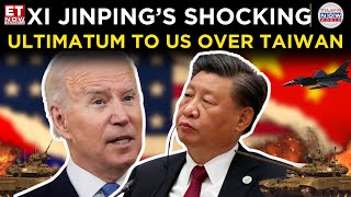 China's Furious Threat To US: 'Red Line' On Taiwan Over US Support | China Vs Taiwan Escalates