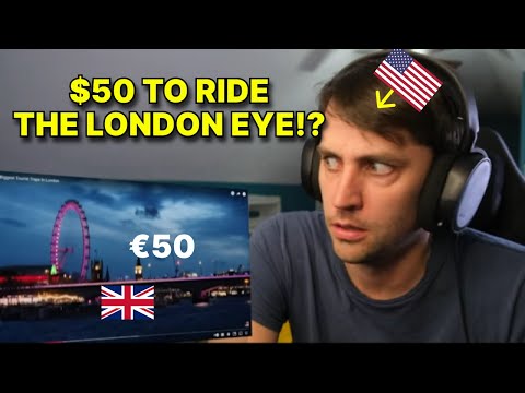 American reacts to the Biggest Tourist Traps in London