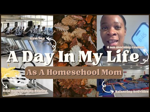 Homeschool Mom Day in the Life | A Realistic Day of Homeschooling & Homemaking