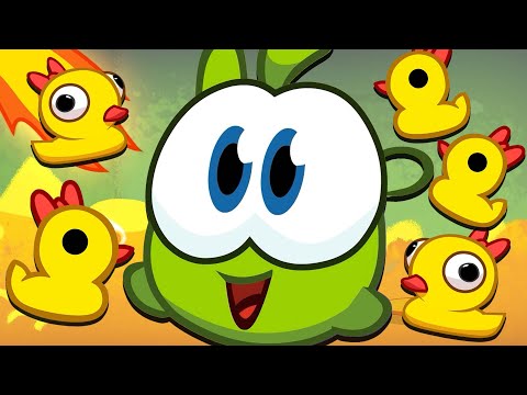 Five Little Ducks - Count with Om Nom! | Educational Sing Along | Fun Tracks