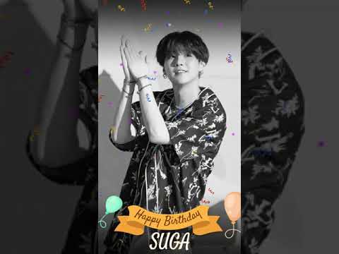 BTS Suga Birthday Special Whatsapp Status Must Watch