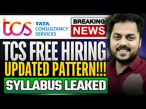 TCS Hiring & Updated Hiring Process Explained | Syllabus Leaked😱 | ON & OFF Campus | FULL ROADMAP🔥