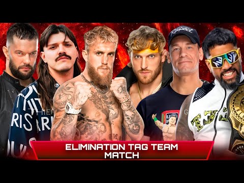 WWE 2K24 • Elimination Tag Team Match - Finn Balor Dominik Jake Paul VS Logan John Cena jey uso |WWE