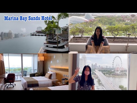 Tour Marina Bay Sands Hotel 🇸🇬 l 3D2N Staycation l Deluxe Room Garden,Infinity Pool & SkyPark