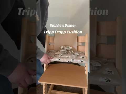 Changing the Stokke Tripp Trapp Cushion! Shop now on Strolleria.com #disney #stokke