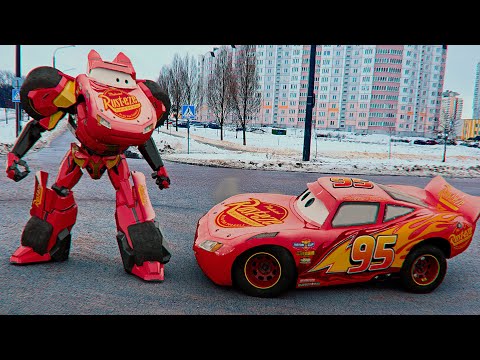 Lightning McQueen in Real Life drift