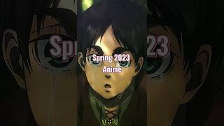 2023 Anime that will start at Spring #anime #2023anime #springanime