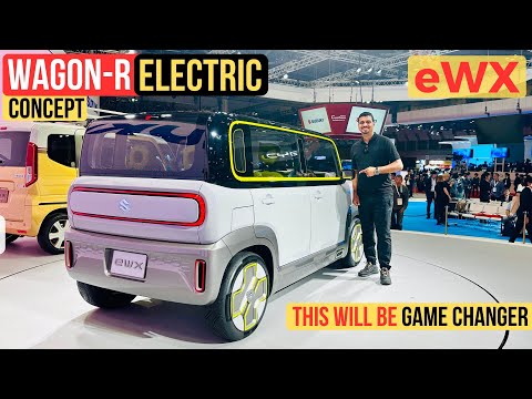 Maruti Suzuki Wagon-R Electric Concept (eWX) Walkaround - The Real Game Changer ?