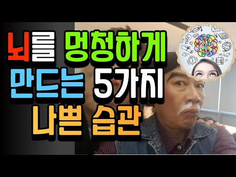 이런 행동 계속하면 뇌가 멍청해진다. [집중력과 기억력을 떨어뜨리는 습관들]