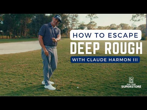 NEVER Struggle With Chips Out of Thick Rough Again | Claude Harmon III