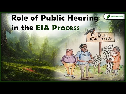 Role of Public Hearing in the EIA Process |  Environmental Impact Assessment | Enterclimate