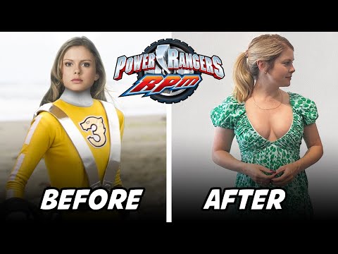 Power Rangers RPM before and after being rangers