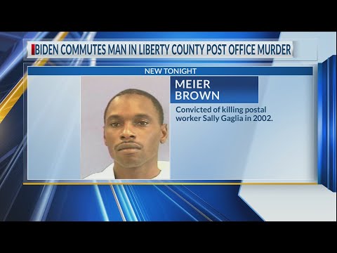 Biden commutes man in Liberty County post office murder