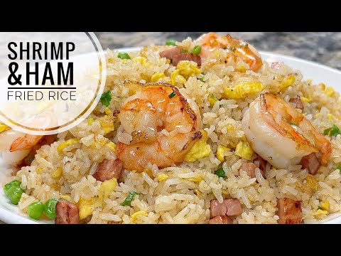 Shrimp And Ham Fried Rice | How To Make Simple And Delicious Fried Rice｜Yang Zhou Fried Rice |