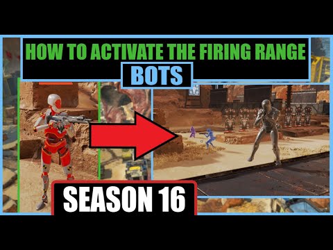 How To Turn On The Bots In The Firing Range In Apex Legends Season 16