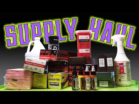 STUDIO TATTOO SUPPLY HAUL FOR NOVEMBER