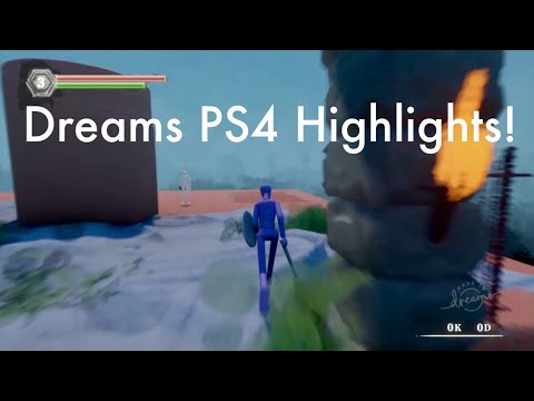 Dreams PS4: Gameplay #DreamsPS4 #MadeInDreams ドリームズユニバース Universe BEST Character FPS trailer music