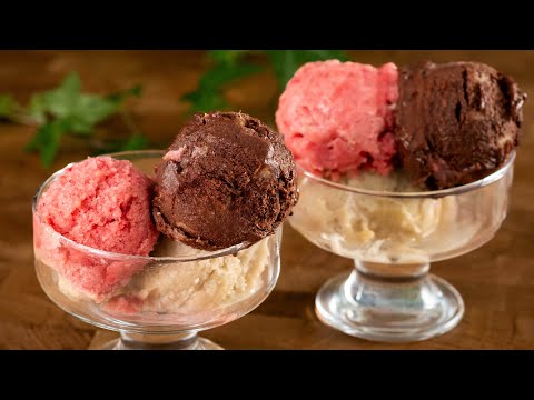 Only 3 ingredients!🍦I make the best ice cream in the world WITHOUT sugar!🍧 In just 5 minutes! NO c