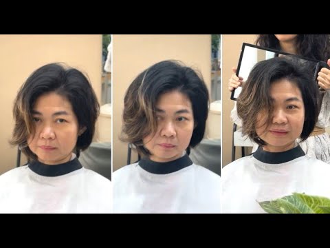 Perfect Short Layered Bob Haircut With Graduation & Layers Techniques