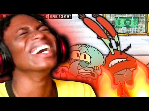 SPONGEBOB AND MR. KRABS DID A SONG!?!! MR KRABS X SQUIDWARD X SPONGEBOB - ME MILLIONTH DOLLAR