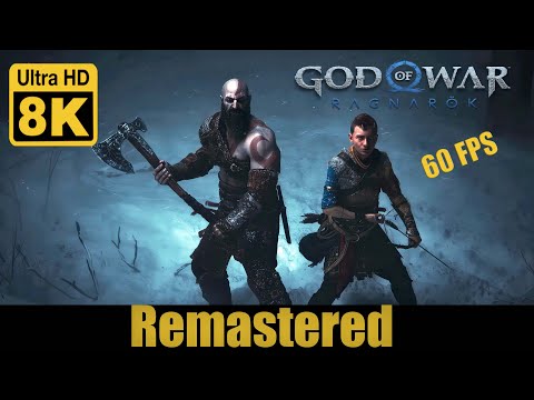 God of War Ragnarök Father and Son" Cinematic Trailer 8K 60 FPS (Remastered with Neural Network AI)