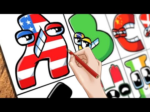 FLAGS BUT THEY ARE ALPHABET LORE [A_L] IS YOUR FLAG IN THE VIDEO?🇺🇲🇮🇹🇩🇪🇪🇪🇩🇰🇨🇵🇧🇷&....