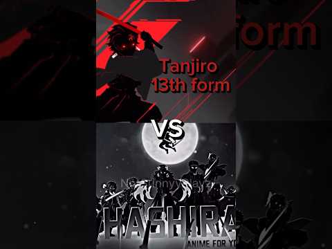 Tanjiro 13th form VS Hashiras and Uppermoons #demonslayeredit #tanjiroedit #demonslayer