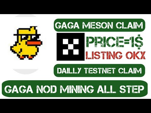 gaga node mining update || how start gaga nod mining full info || gaga nod test net update #gaganod